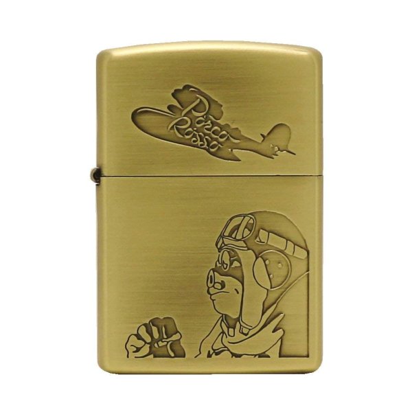 Photo1: Zippo Porco Rosso kurenai no buta Studio Ghibli Hayao Miyazaki Oil Lighter Japan Limited NZ-05 (1)