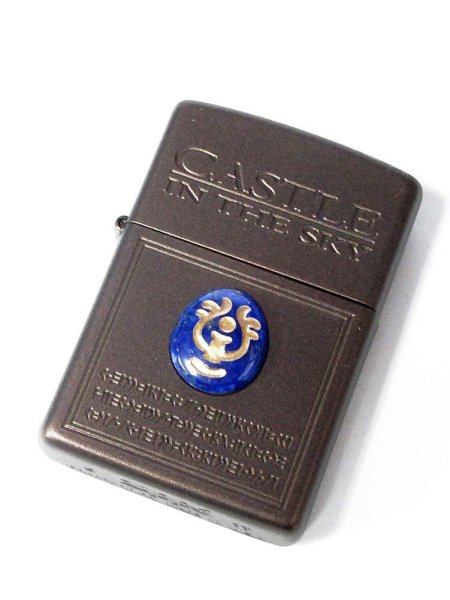 Photo1: Zippo Levistone Laputa Castle in the Sky lapis lazuli Studio Ghibli Hayao Miyazaki Oil Lighter Japan Limited NZ-19 (1)