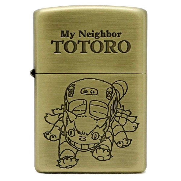 Photo1: Zippo Catbus My Neighbor Totoro Studio Ghibli Hayao Miyazaki Oil Lighter Japan Limited NZ-22 (1)