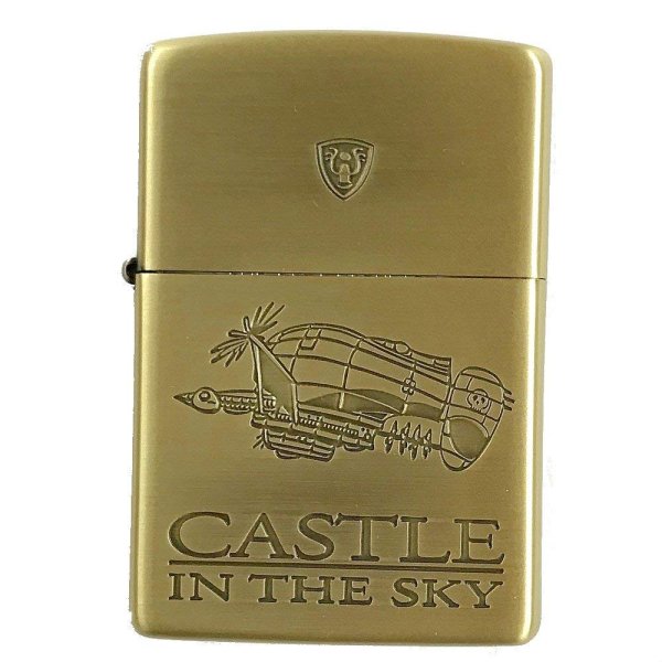 Photo1: Zippo Tiger Moth Laputa Castle in the Sky Studio Ghibli Hayao Miyazaki Oil Lighter Japan Limited NZ-01 (1)