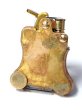 Photo2: Ronson Banjo Stylish Design Oil Lighter Japanese Made in JAPAN Wild Brass (2)