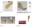 Photo3: Douglass Neo2 Stylish Steampunk Design Oil Lighter Made in JAPAN Brass (3)