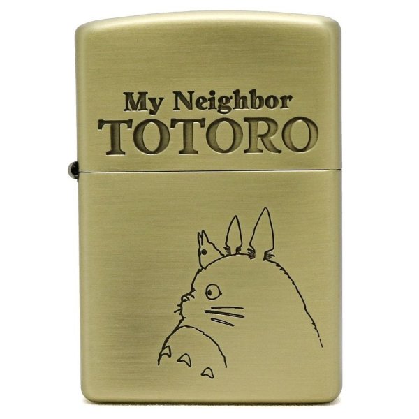 Photo1: Zippo My Neighbor Totoro Studio Ghibli Hayao Miyazaki Japan Limited Brass NZ-04 (1)