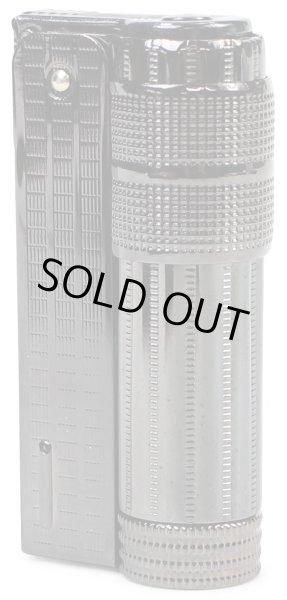 Photo3: IMCO Classic Stylish Design Oil Lighter Super 6700P Black Nickel Brass Cool (3)