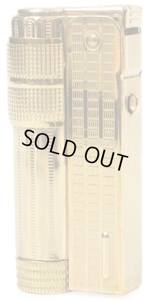 Photo1: MCO Classic Stylish Design Oil Lighter Super 6700P Brass Gold Color Cool (1)