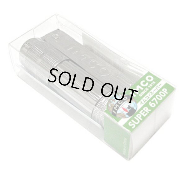 Photo4: IMCO Classic Stylish Design Oil Lighter Super 6700P Logo SUS430 Stainless Steel (4)
