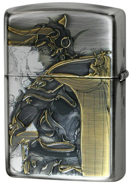 Photo6: Final Fantasy Zippo Amano Yoshitaka Collection No.04 Armor Case Japan Limited (6)