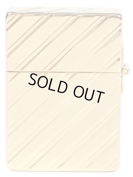 Photo2: Zippo 1935 Replica 5-sides Diamond Cut Gold Plating Gold Tank Japan Limited (2)