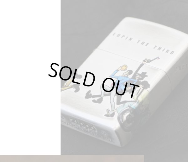 Photo2: Zippo Lupin the Third 4-sides Chase Design Japan Limited Silver Plating Anime (2)