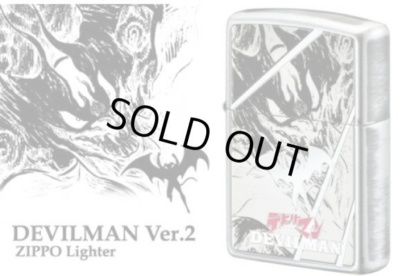Photo4: Zippo Devilman Go Nagai 50th Anniversary Memory Silver Plating Japan Limited #2 (4)