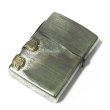 Photo2: Zippo Skull Crossbones 3-Sides Metal Used Finish Processing Japan Limited Oil Lighter (2)