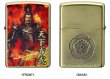 Photo1: Zippo Samurai Busho Oda Nobunaga Hiroyuki Suwahara Kanji 天下布武 Japan Limited (1)