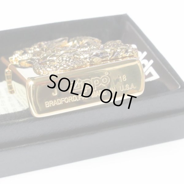 Photo5: Zippo Rampage Gold Dragon 2-sides Metal Onyx Japan 1000 Limited Oil Lighter (5)