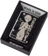 Photo5: Zippo Evangelion Eva Rei Ayanami Black Titanium Coating Japan Limited Oil Lighter (5)