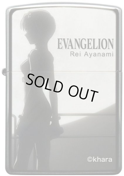 Photo1: Zippo Rei Ayanami Moon Evangelion Eva Black Titanium Coating Japan Limited Oil Lighter (1)