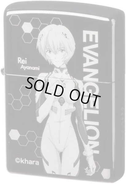Photo1: Zippo Evangelion Eva Rei Ayanami Black Titanium Coating Japan Limited Oil Lighter (1)
