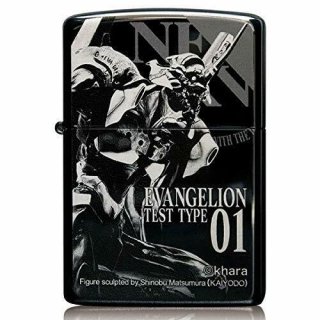 コミック・アニメ EVANGELION ZIPPO Zippo Evangelion RADIO EVA Asuka Laser Engraving Black Japan