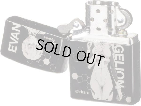 Photo3: Zippo Evangelion Eva Rei Ayanami Black Titanium Coating Japan Limited Oil Lighter (3)