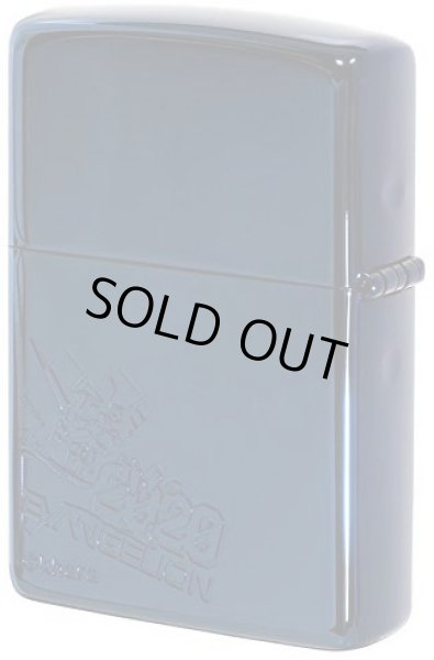 Photo2: Zippo Evangelion Eva Ayanami Rei Kasho (仮称) Blue Titanium Coating Japan Limited Oil Lighter (2)