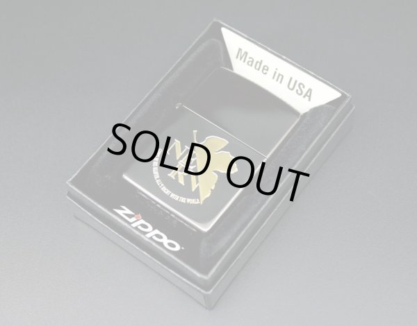 Photo5: Zippo Evangelion Eva U.N.NERV Black Gold Plating Japan Limited Oil Lighter (5)