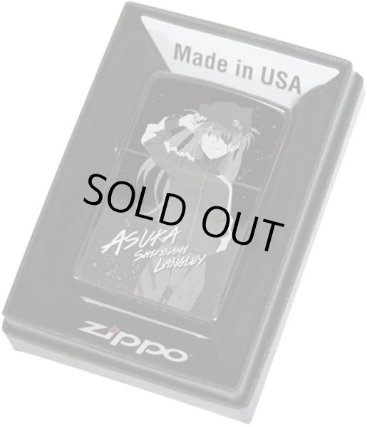 Photo4: Zippo Evangelion EVA Asuka 改2号機γ Laser Engraving Black Japan Limited Oil Lighter (4)