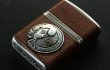 Photo3: Zippo Armor Case Lupin the Third Metal Brown Cow Leather Roll Japan Limited Oil Lighter (3)