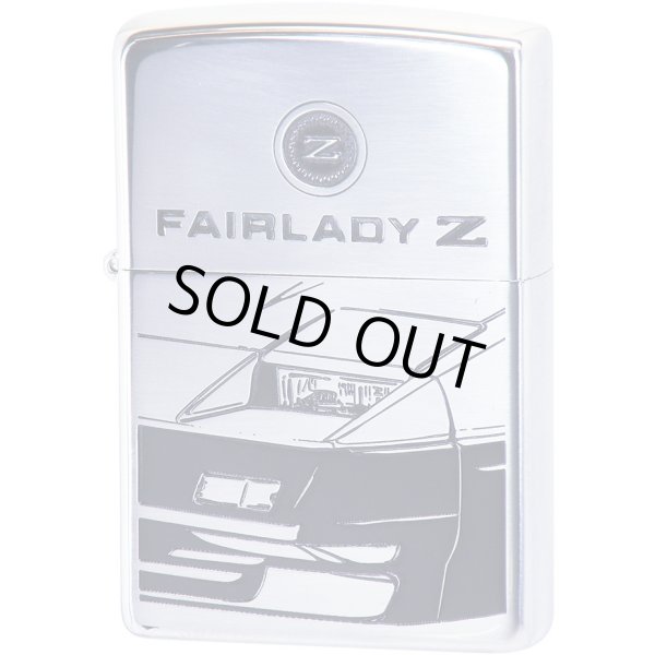 Photo1: Zippo NISSAN FAIRLADY Z Z31 Both Sides Etching Oxidized Silver Plating Japan Limited Oil Lighter (1)