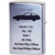 Photo2: Zippo NISSAN FAIRLADY Z Z31 Both Sides Etching Oxidized Silver Plating Japan Limited Oil Lighter (2)