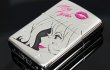 Photo3: Zippo Lupin the Third Fujiko Mine Etching Silver Plating Japan Limited Anime (3)