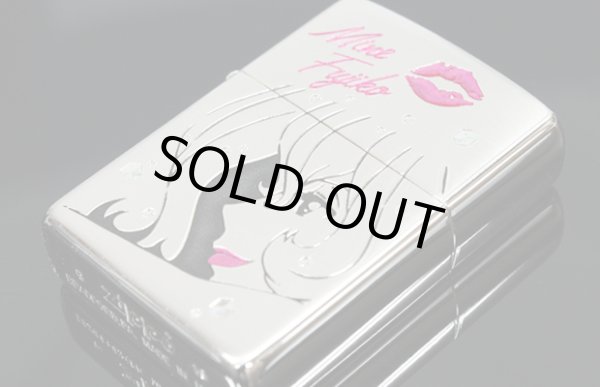 Photo3: Zippo Lupin the Third Fujiko Mine Etching Tin Alloy Satena Japan Limited Anime (3)