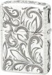 Photo3: Zippo Armor Case Classic Arabesque Oxidized Silver Plating 5-Sides Etching Japan Limited Oil Lighter CLA-A (3)