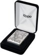 Photo4: Zippo Armor Case Classic Arabesque Oxidized Silver Plating 5-Sides Etching Japan Limited Oil Lighter CLA-A (4)