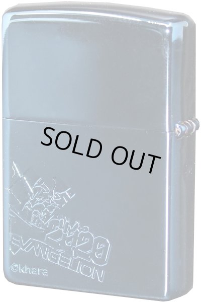 Photo2: Zippo Evangelion Eva Shikinami Asuka Langley Blue Titanium Coating Japan Limited Oil Lighter (2)