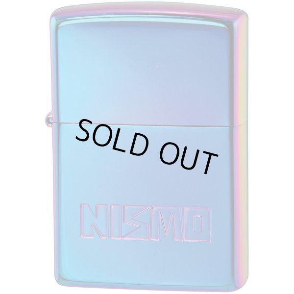 Photo1: Zippo NISSAN NISMO Logo Both Side Etching Rainbow Titanium Coating Japan Limited Oil Lighter (1)