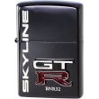 Photo1: Zippo NISSAN Skyline GT-R BNR32 R32 Emblem Metal Ion Black Plating Japan Limited Oil Lighter (1)