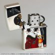 Photo4: Zippo Geisha Girl Kiseru Pipe Etching Oxidized Silver Plating Japan Limited Oil Lighter (4)