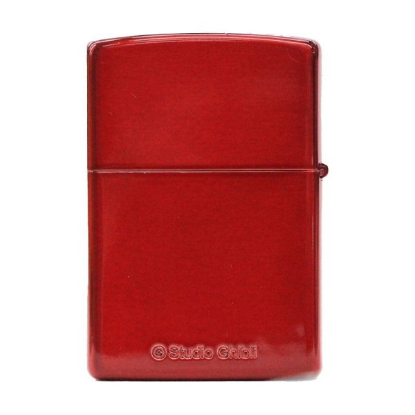 Photo2: Zippo Porco Rosso SAVOIA S-21 Metal Red Studio Ghibli Hayao Miyazaki Oil Lighter Japan Limited NZ-24 (2)