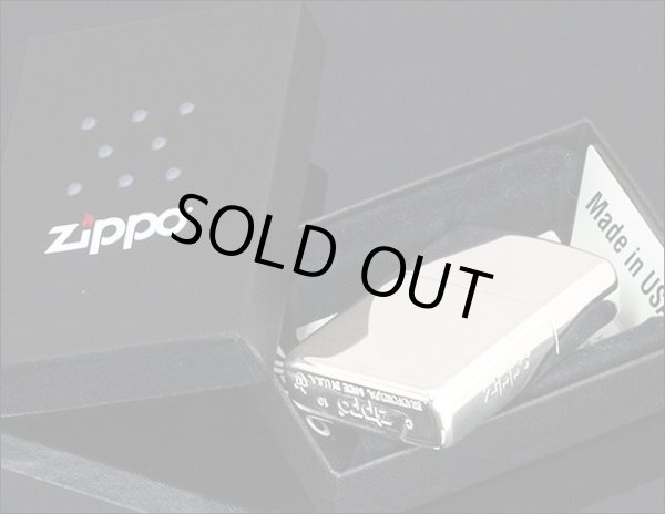 Photo4: Zippo Armor Case Side Logo Gold Tank Silver 10μ Plating Japan Limited Oil Lighter (4)