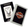 Photo4: Zippo Harley Davidson Japan Limited Silver Plating Eagle Emblem Metal HDP-10 Oil Lighter (4)