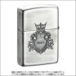 Photo5: Zippo Armor Case Lily Emblem Shield Shell Inly Oxidized Silver Plating Japan Limited Oil Lighter (5)