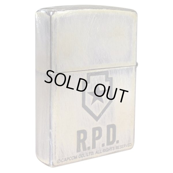 Photo4: Zippo BIOHAZARD RE:2 R.P.D. Both sides Etching Used Finish Vintage Feeling Japan Limited Oil Lighter (4)