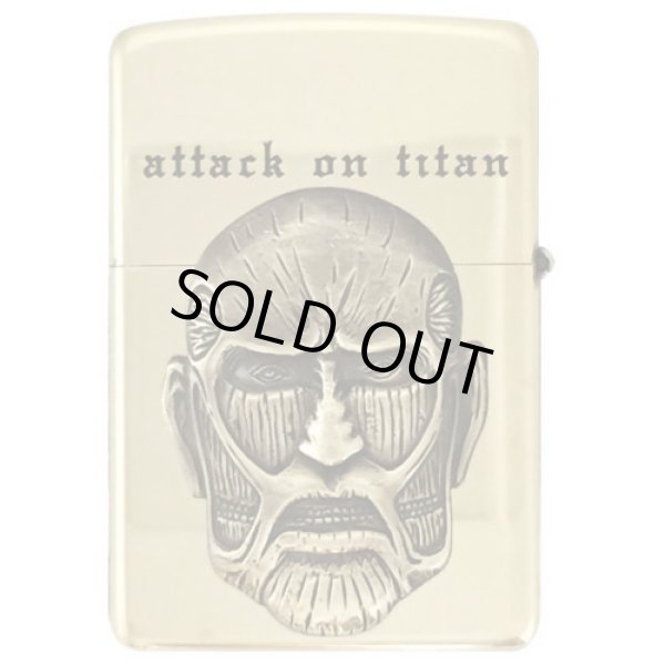 Photo2: Zippo Attack on Titan Metal Eren 進撃の巨人 Oxidized Brass Etching Japan Limited Oil Lighter (2)
