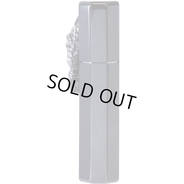 Photo5: Gear Top Dorohedoro Caiman Trick Metal Black Nickel Plating Etching Japan Limited Oil Lighter Q Hayashida (5)