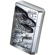 Photo10: Gear Top Dorohedoro Caiman Trick Metal Oxidized Silver Plating Etching Japan Limited Oil Lighter Q Hayashida (10)