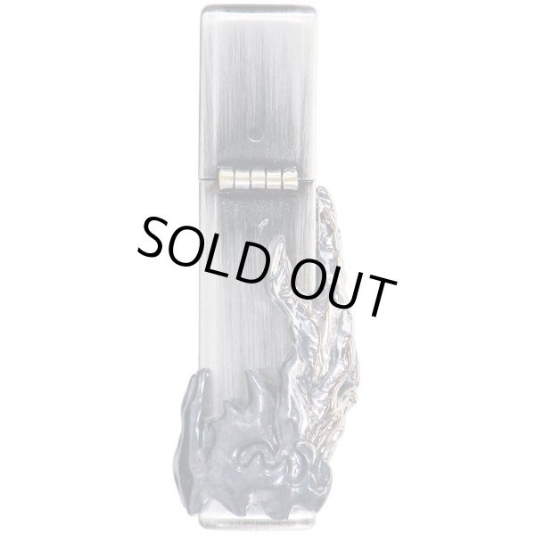 Photo4: Gear Top Dorohedoro Curse Metal Oxidized Silver Kanji Both Sides Etching Japan Limited Oil Lighter Q Hayashida (4)