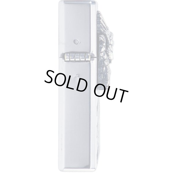 Photo6: Gear Top Dorohedoro Caiman Trick Metal Oxidized Silver Plating Etching Japan Limited Oil Lighter Q Hayashida (6)