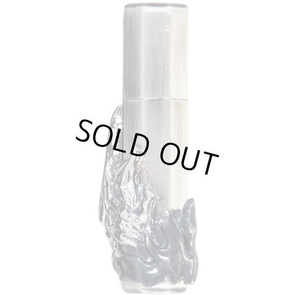 Photo5: Gear Top Dorohedoro Curse Metal Oxidized Silver Kanji Both Sides Etching Japan Limited Oil Lighter Q Hayashida (5)