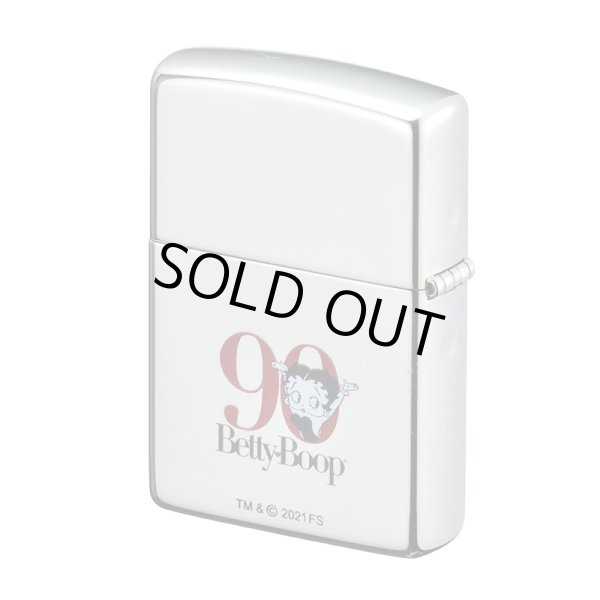 Photo2: Zippo Betty Boop 90th Anniversary Star Metal Comic Nickel Mirror Japan Limited Oil Lighter (2)