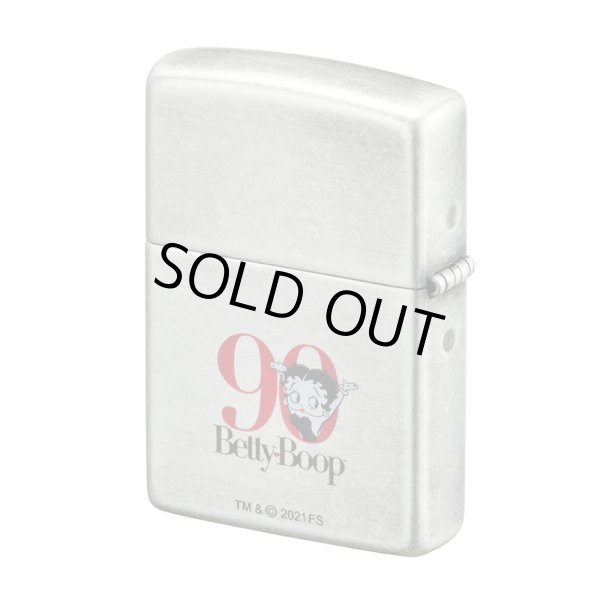 Photo2: Zippo Betty Boop 90th Anniversary LOVE HURTS Silver Barrel Plating Japan Limited Oil Lighter (2)