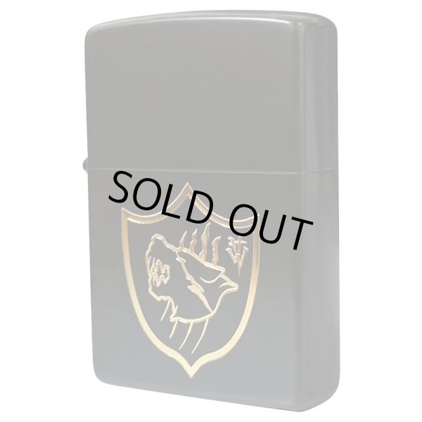Photo1: Zippo BIOHAZARD VILLAGE Hound Wolf Squad Blac Gold Etching Japan Limited Oil Lighter (1)